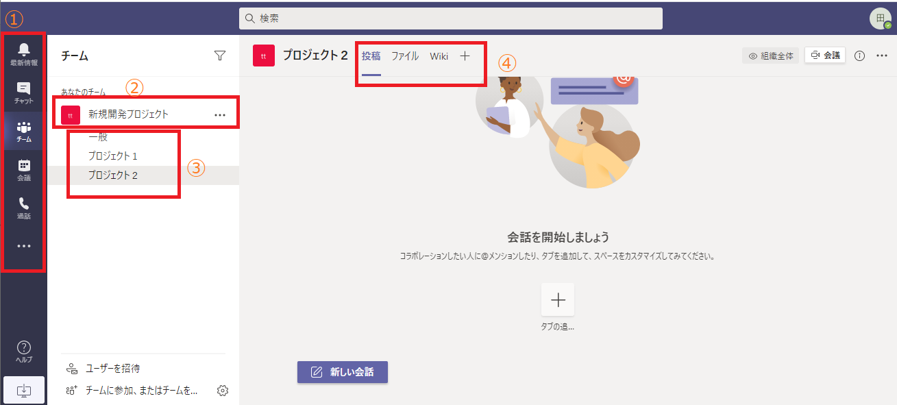 Microsoft Teams 無料版の基本的な使い方 ザイタクの心得